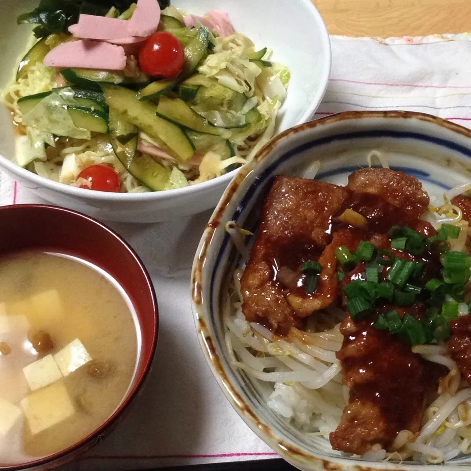 ✨ガッツリお肉の晩ご飯✨|ニャオさん