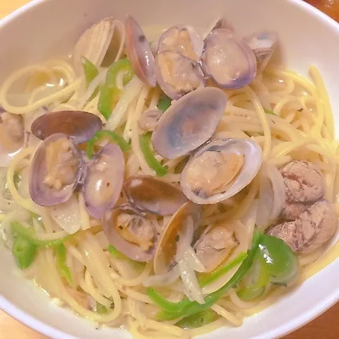 ✨まいうー！ 今日の夕飯はボンゴレパスタ✨|ニャオさん