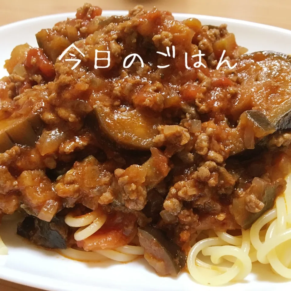 ミートソースパスタ|sapponさん