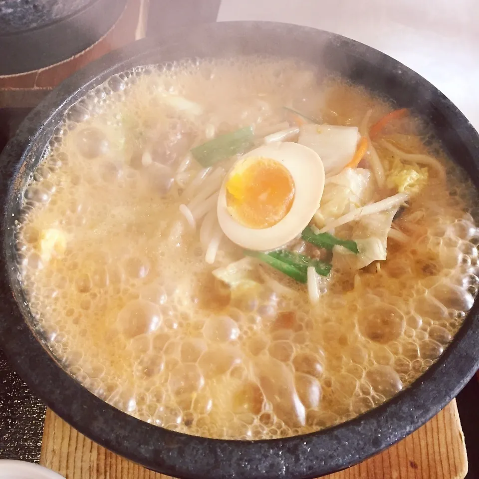 石焼きラーメン|ちょろぎさん