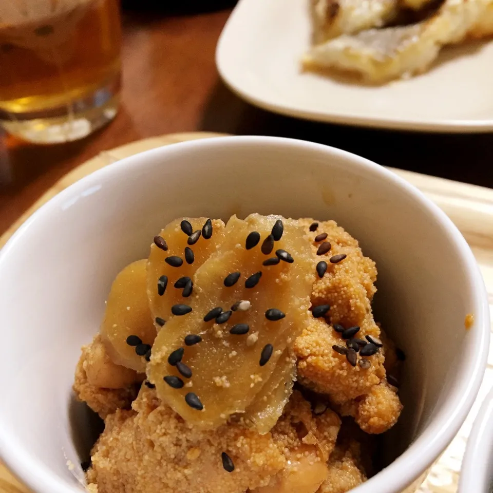 ご飯のおとも☆たらこ&生姜の甘辛煮|トトさん