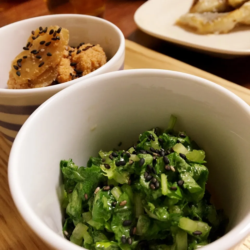 切って混ぜるだけ☆ご飯のおとも☆大根の葉のナムル|トトさん