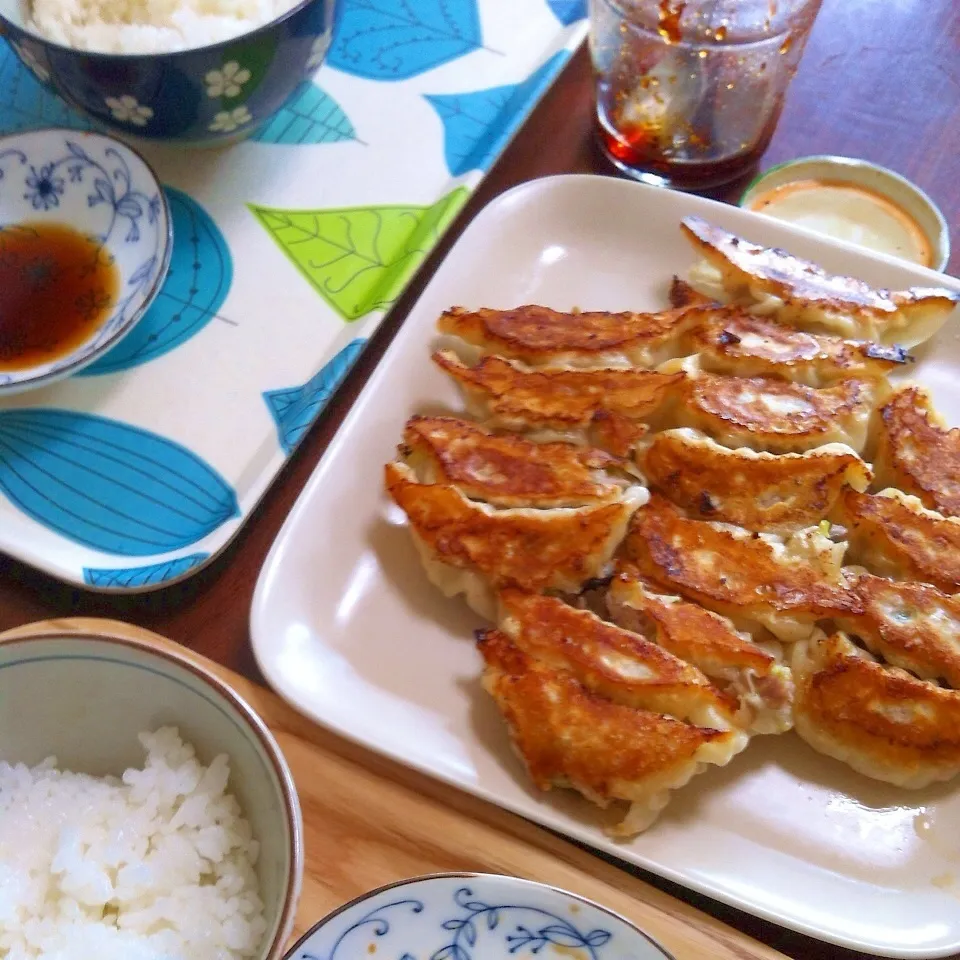 子供達と餃子ランチ！|トトさん