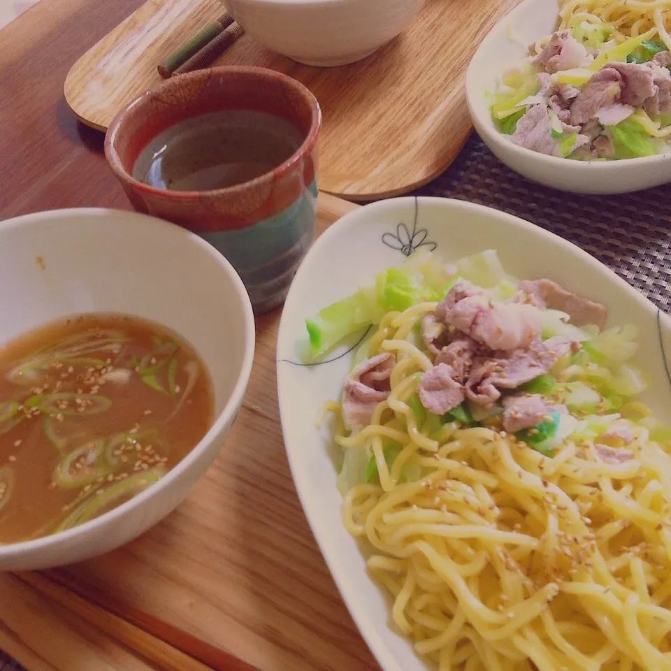 Snapdishの料理写真:あったか〜い☆つけ麺でランチ|トトさん