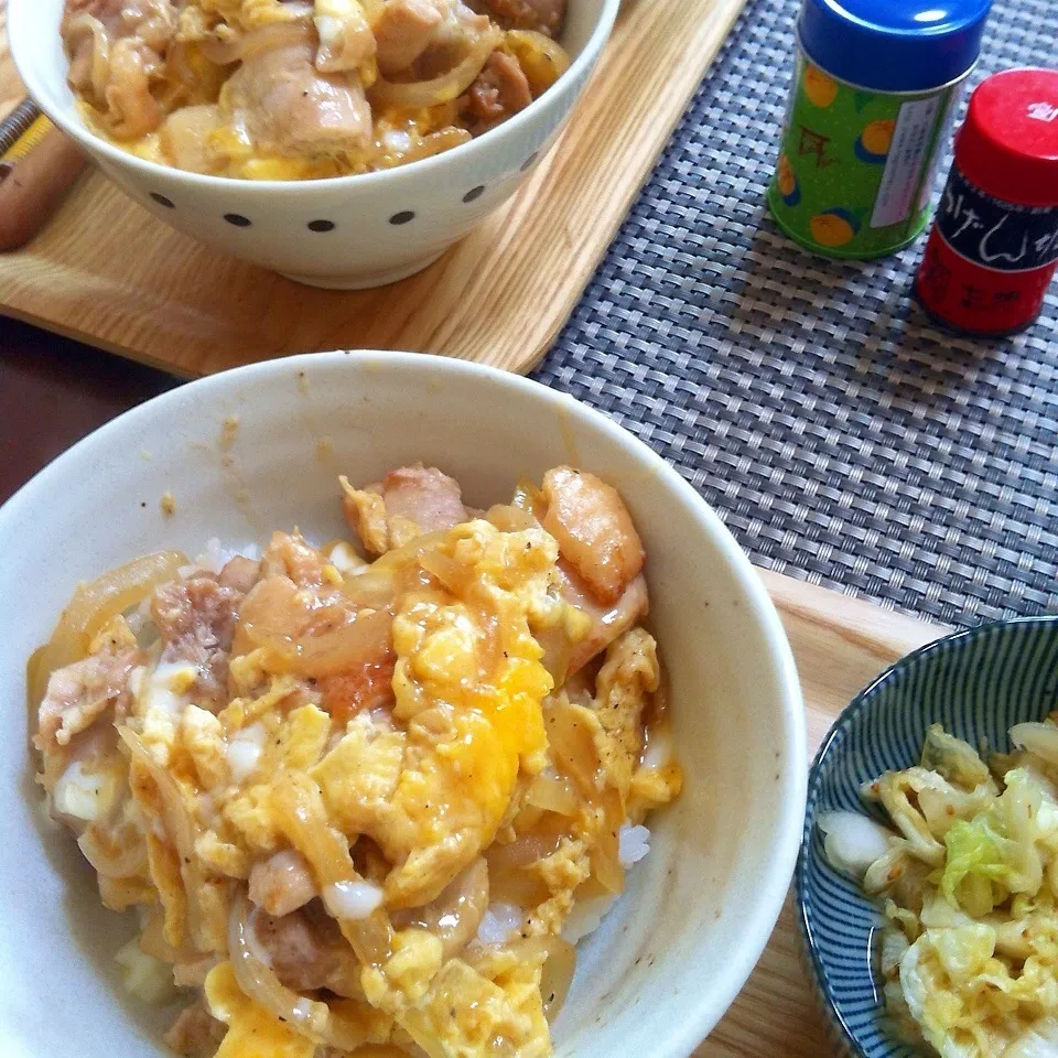 塩だれバター☆親子丼！|トトさん