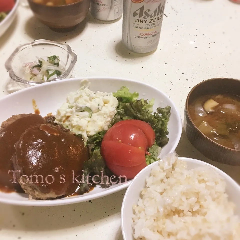 6／27晩御飯〜旦那と作りました(*^^*)|tomo-0409-koさん