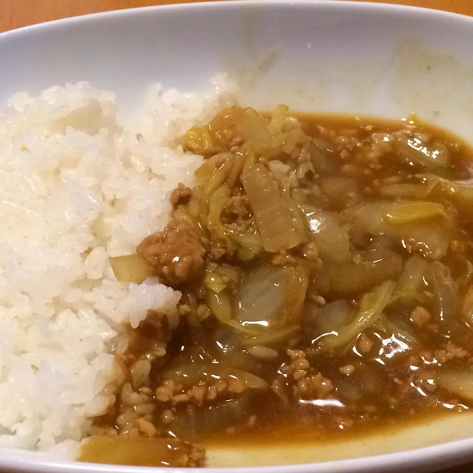 Snapdishの料理写真:子どもと一緒に作る白菜カレー|もぇ♪さん