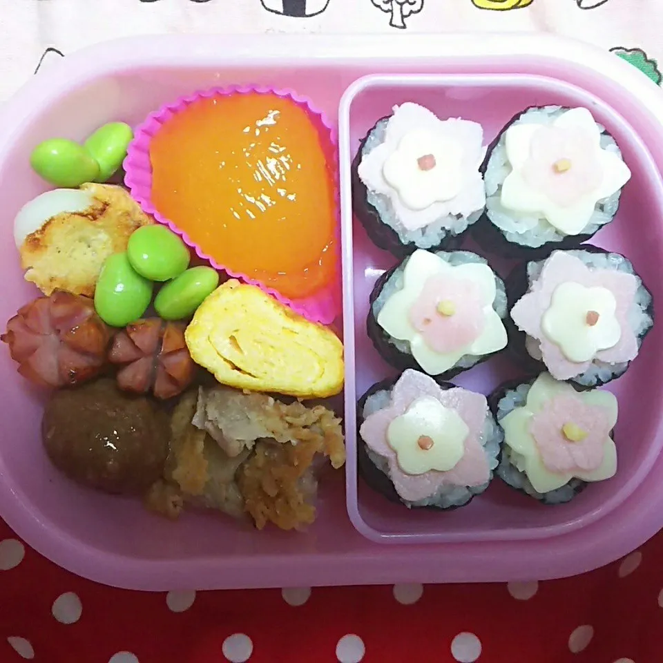 Snapdishの料理写真:5/7 娘お弁当|kiyoさん