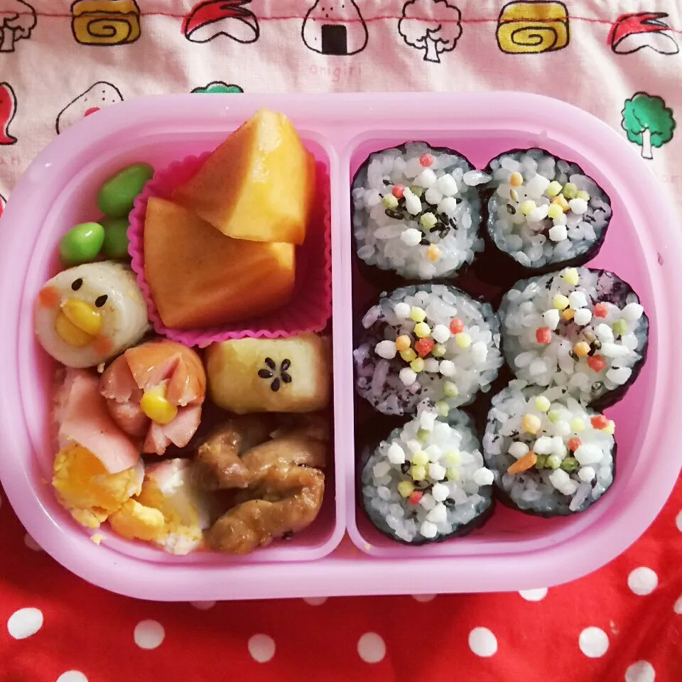 Snapdishの料理写真:5/26 娘お弁当|kiyoさん