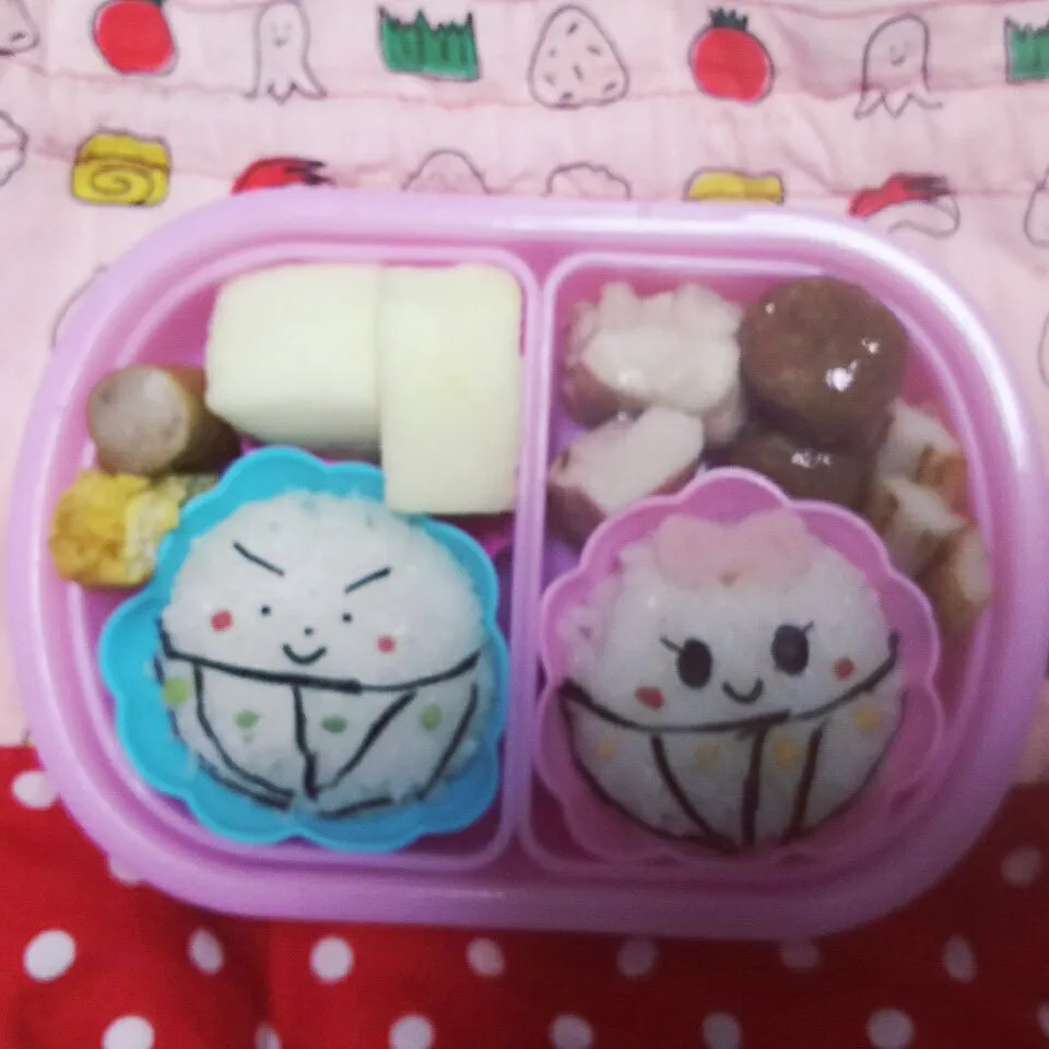 娘お弁当 ❤かのりさん 祝1400おめでとう❤|kiyoさん