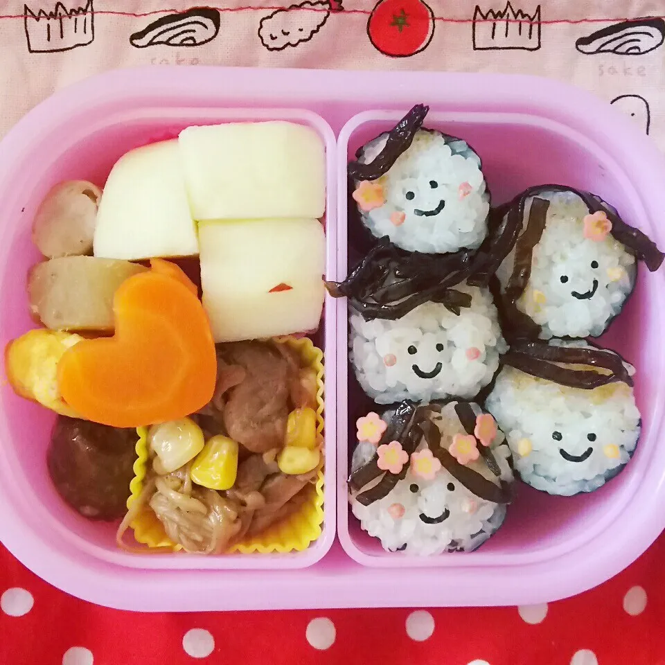 10/11 娘お弁当78|kiyoさん