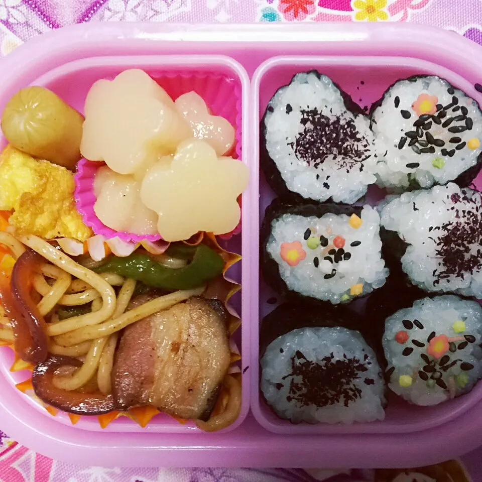 Snapdishの料理写真:9/15 娘お弁当 67|kiyoさん