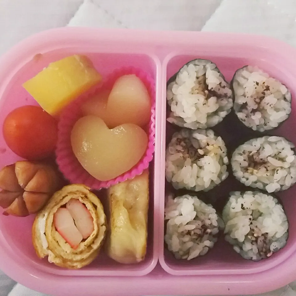 Snapdishの料理写真:9/5 幼稚園お弁当 59|kiyoさん