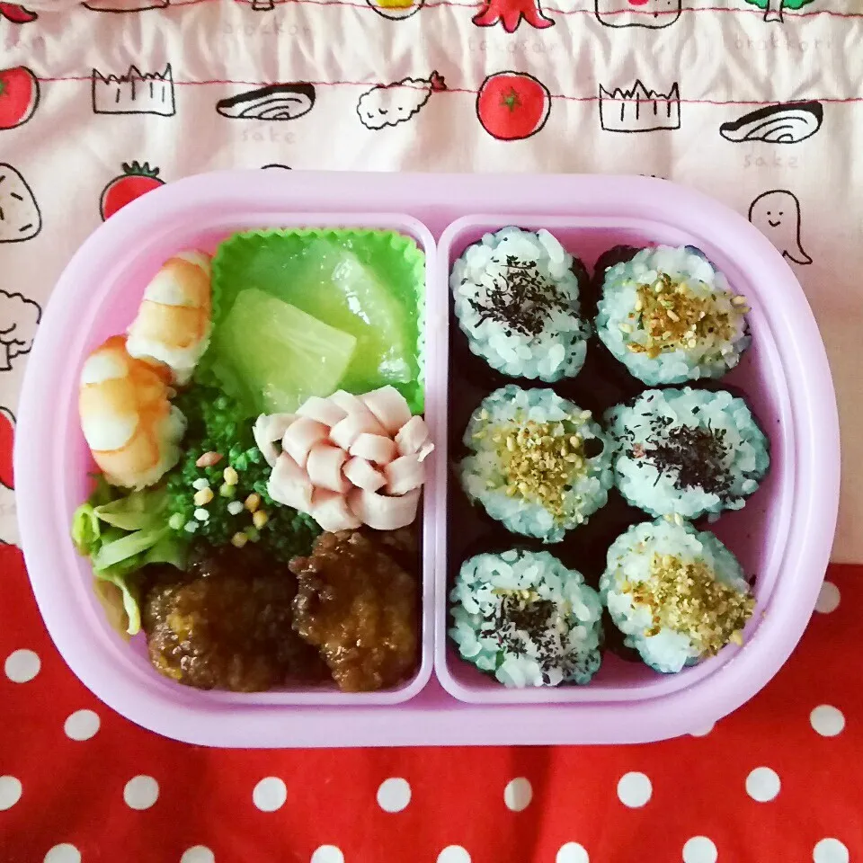 Snapdishの料理写真:6/9 娘お弁当 33|kiyoさん