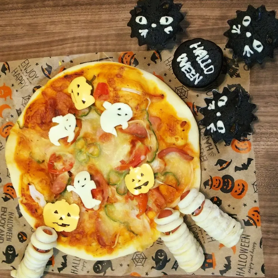 ハロウィンピザ🍕|Youkoさん