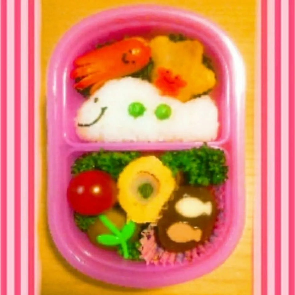 Snapdishの料理写真:お魚のお弁当|佐竹サコタンさん