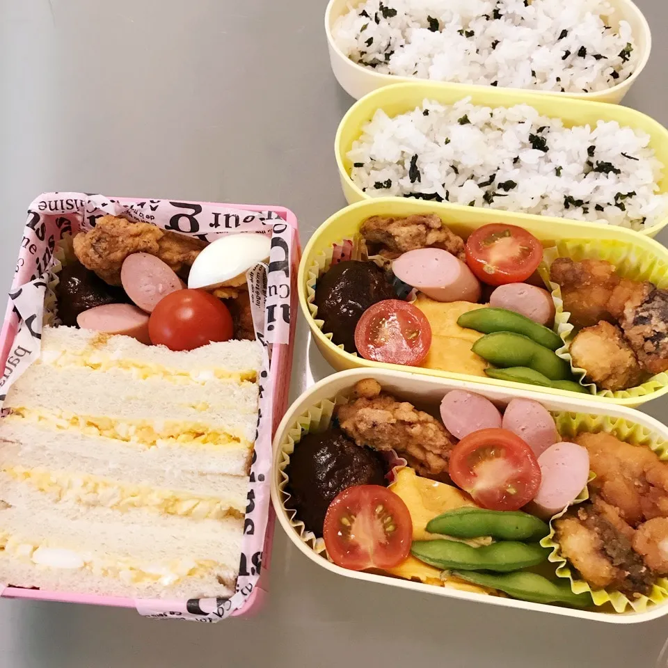 努力遠足弁当〜♪|まぁ〜さん