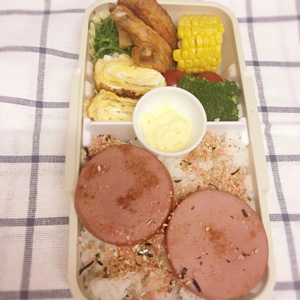 Snapdishの料理写真:小5次女作♪パパ弁当♪|まぁ〜さん