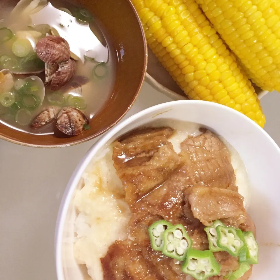 夕飯っ！スタミナ丼|まぁ〜さん