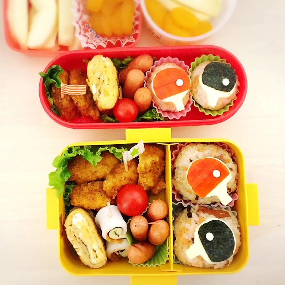 卓球ラケット弁当♪|riamamaさん