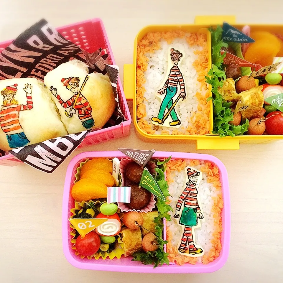 ウォーリー&ウェンダ 弁当♪|riamamaさん