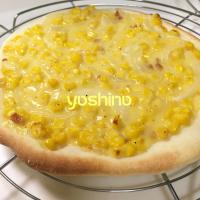 【手ごねぱん】コーンカルボナーラピザ