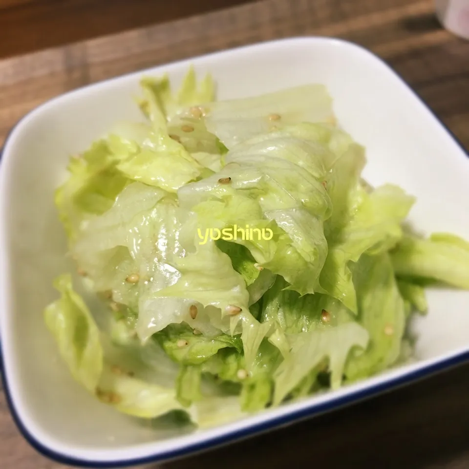 Snapdishの料理写真:【アテ】レタスのナムル|ヨチパンさん