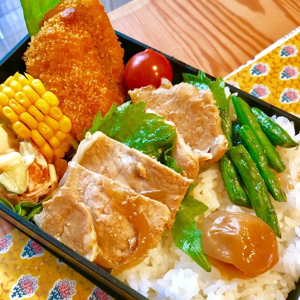 Snapdishの料理写真:高1男子弁当♯51|リンリンさん