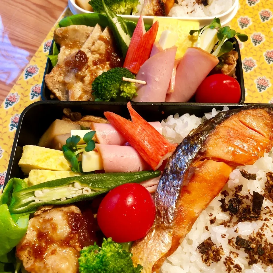 Snapdishの料理写真:高1男子弁当♯34|リンリンさん