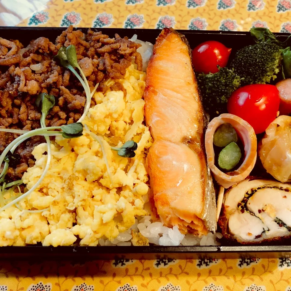 Snapdishの料理写真:男子高校生弁当6|リンリンさん