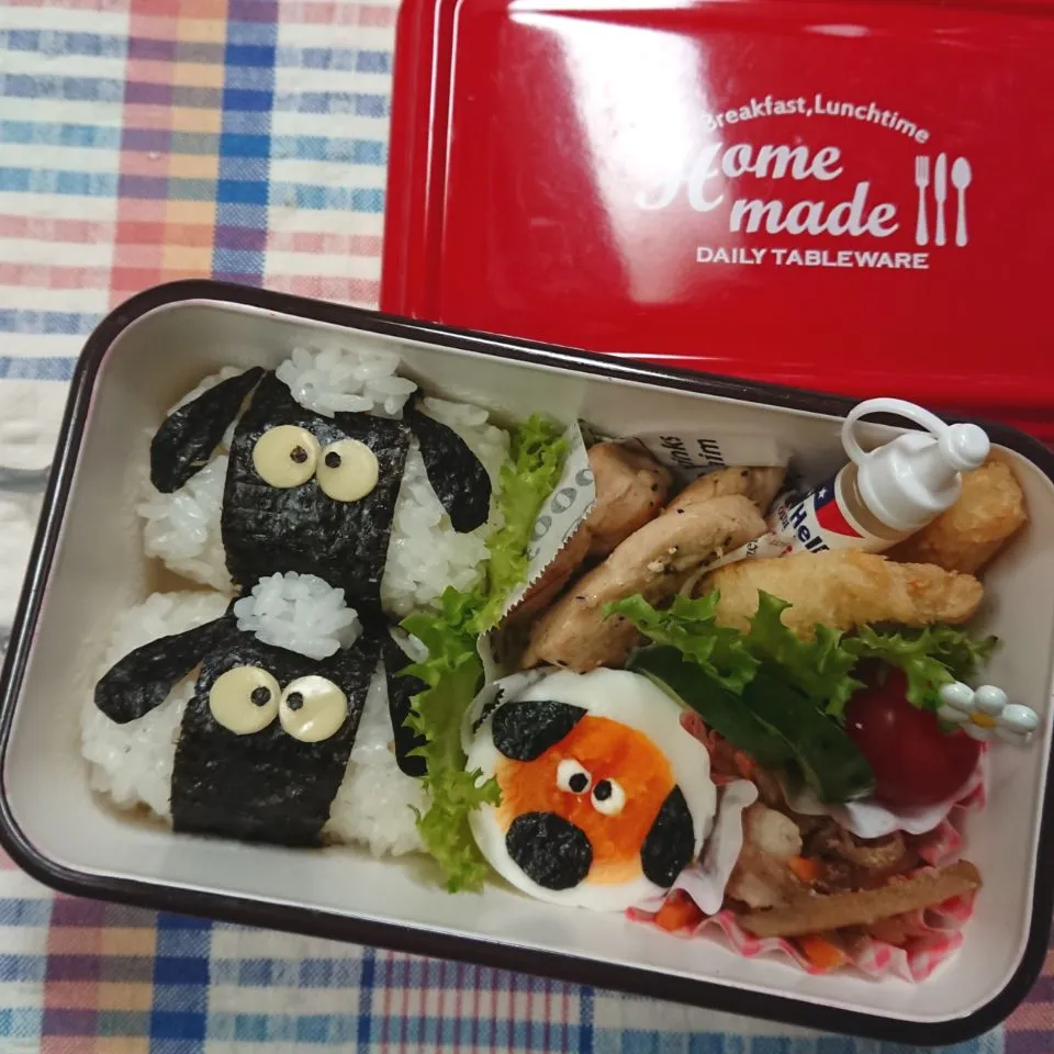 #ひつじのショーン弁当 #娘弁当 #デコ弁|まりさん