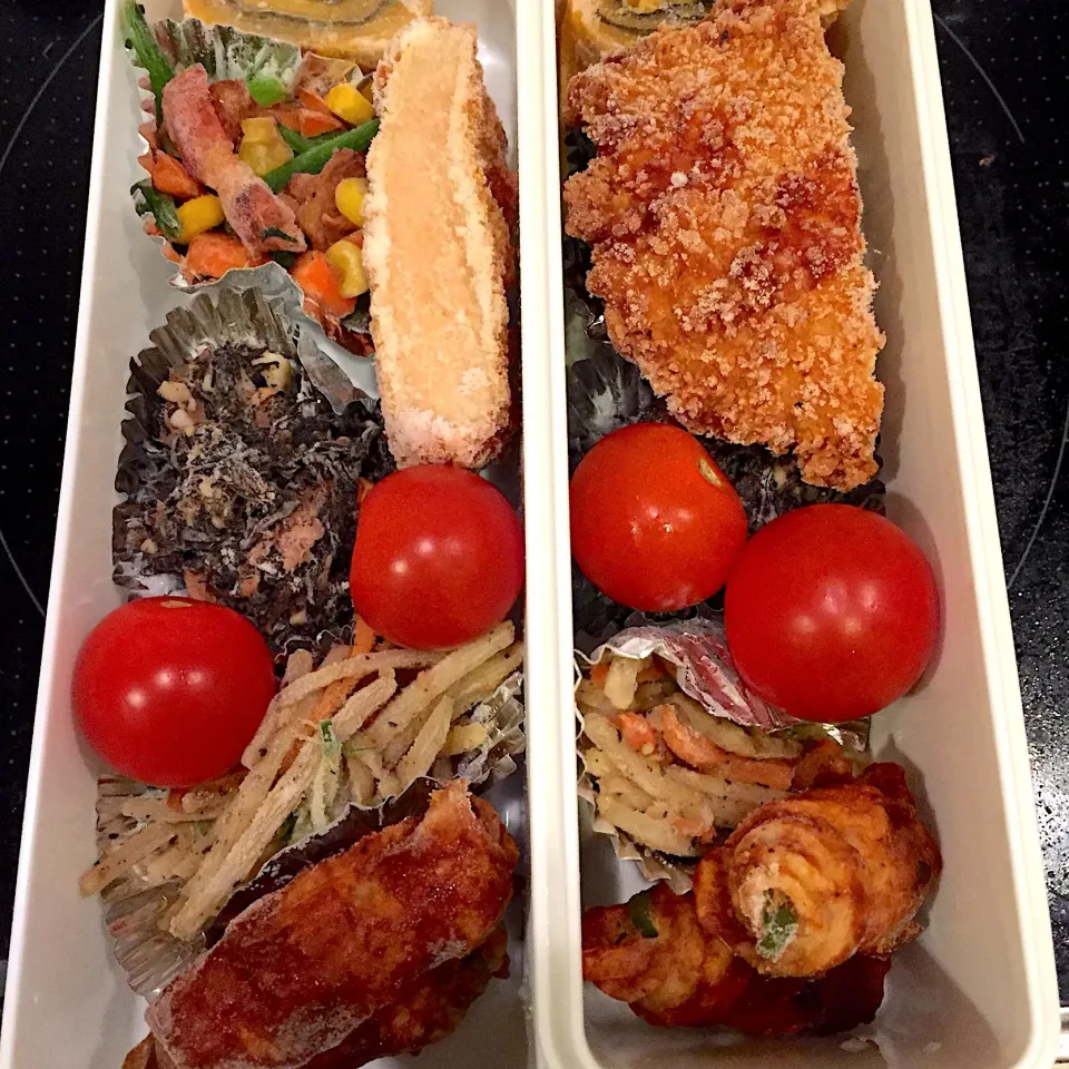 Snapdishの料理写真:今日のお弁当|kenji kojimaさん