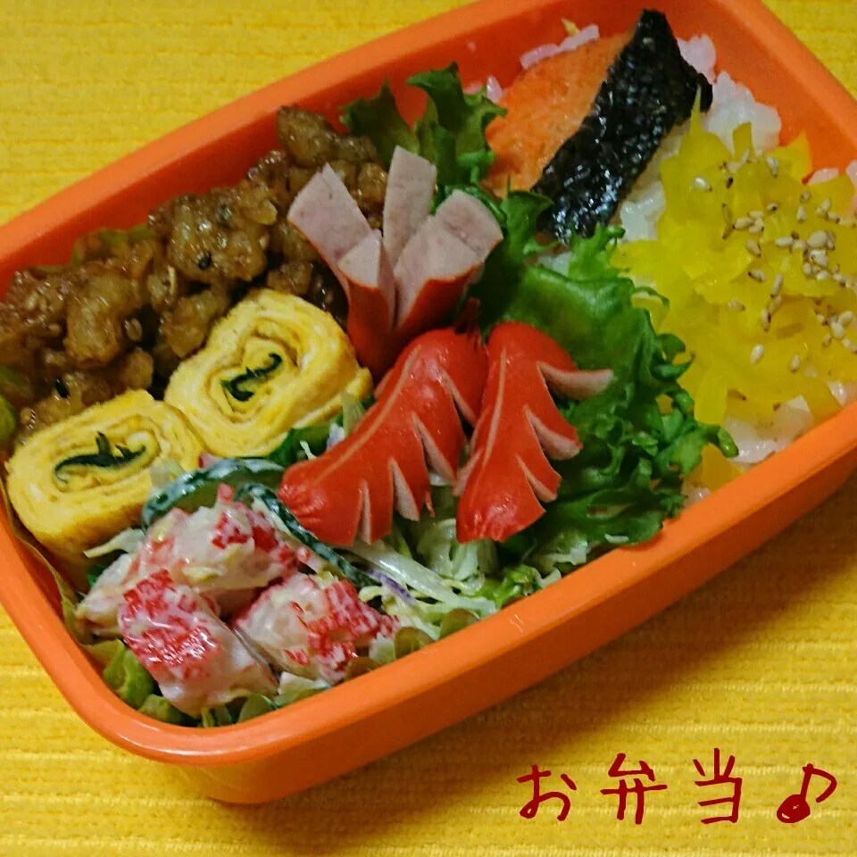 Snapdishの料理写真:3/8…お弁当🎵|美津子さん