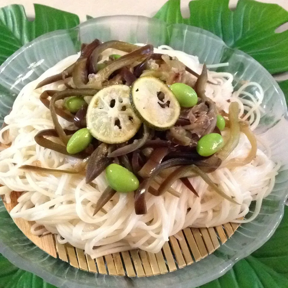 ♪茄子素麺♪|henryさん