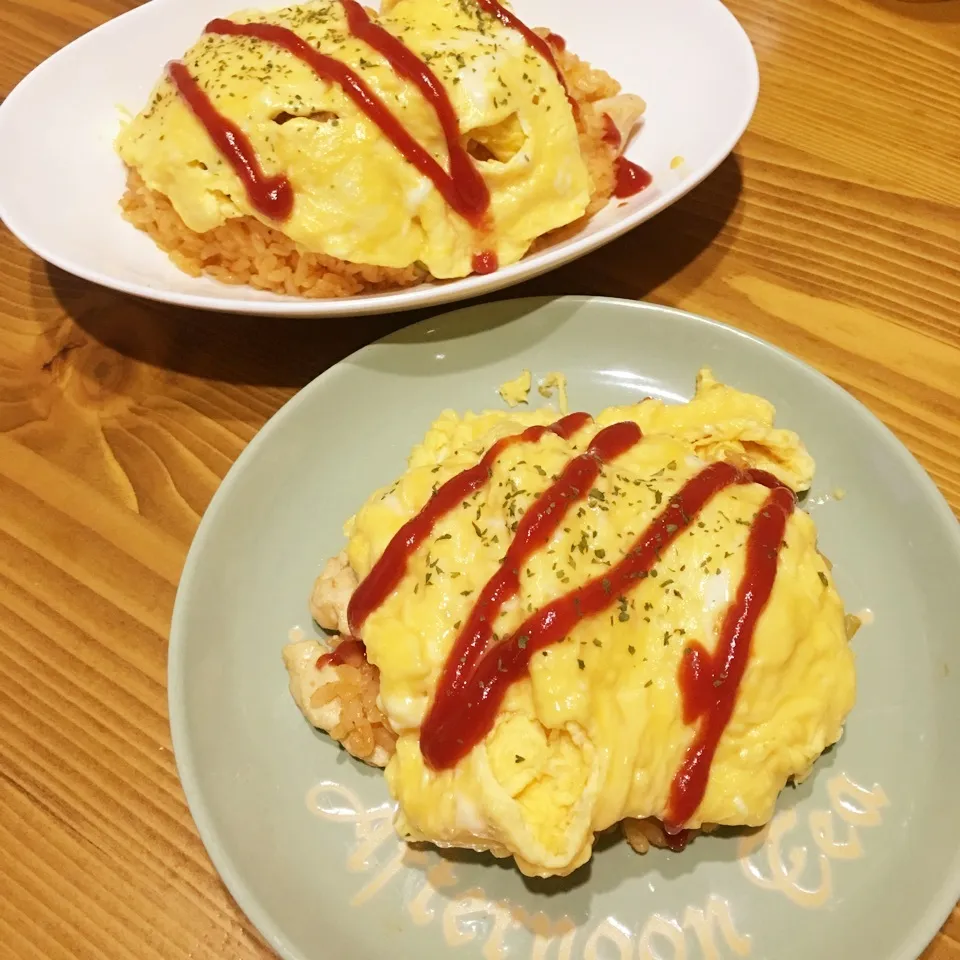 今日の夕飯 オムライス(^ ^)|☆サトリン☆さん