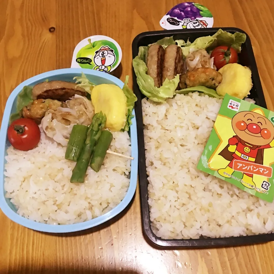 Snapdishの料理写真:高2娘&中2息子弁当♡|☆サトリン☆さん