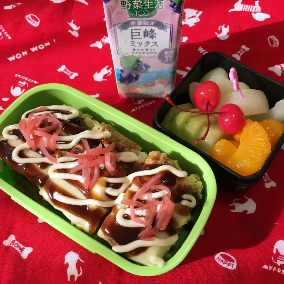 部活大会・お好み焼き弁当♬|あこみさん