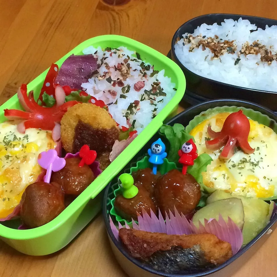 高校&大学2年女子お弁当♪|あこみさん