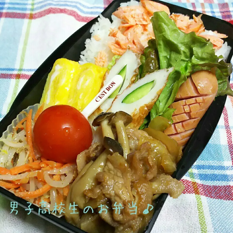 豚すき煮弁当♪|ちびたまさん