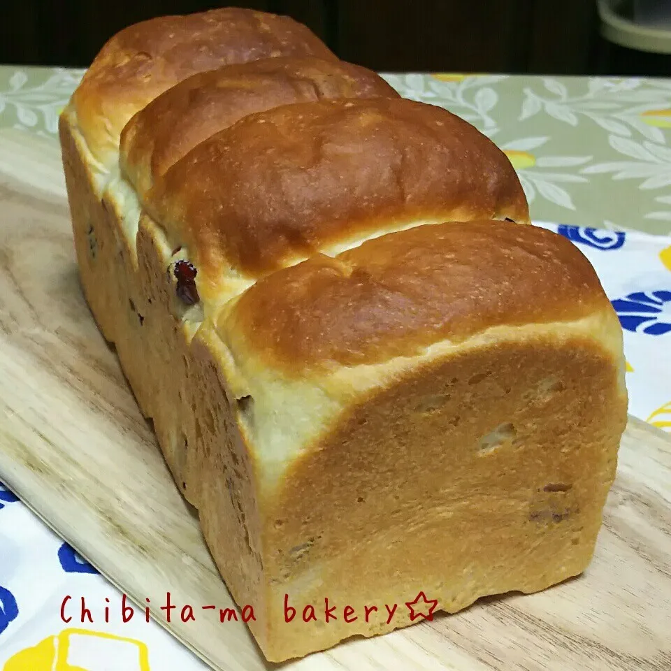 クランベリーヨーグルト食パン☆|ちびたまさん