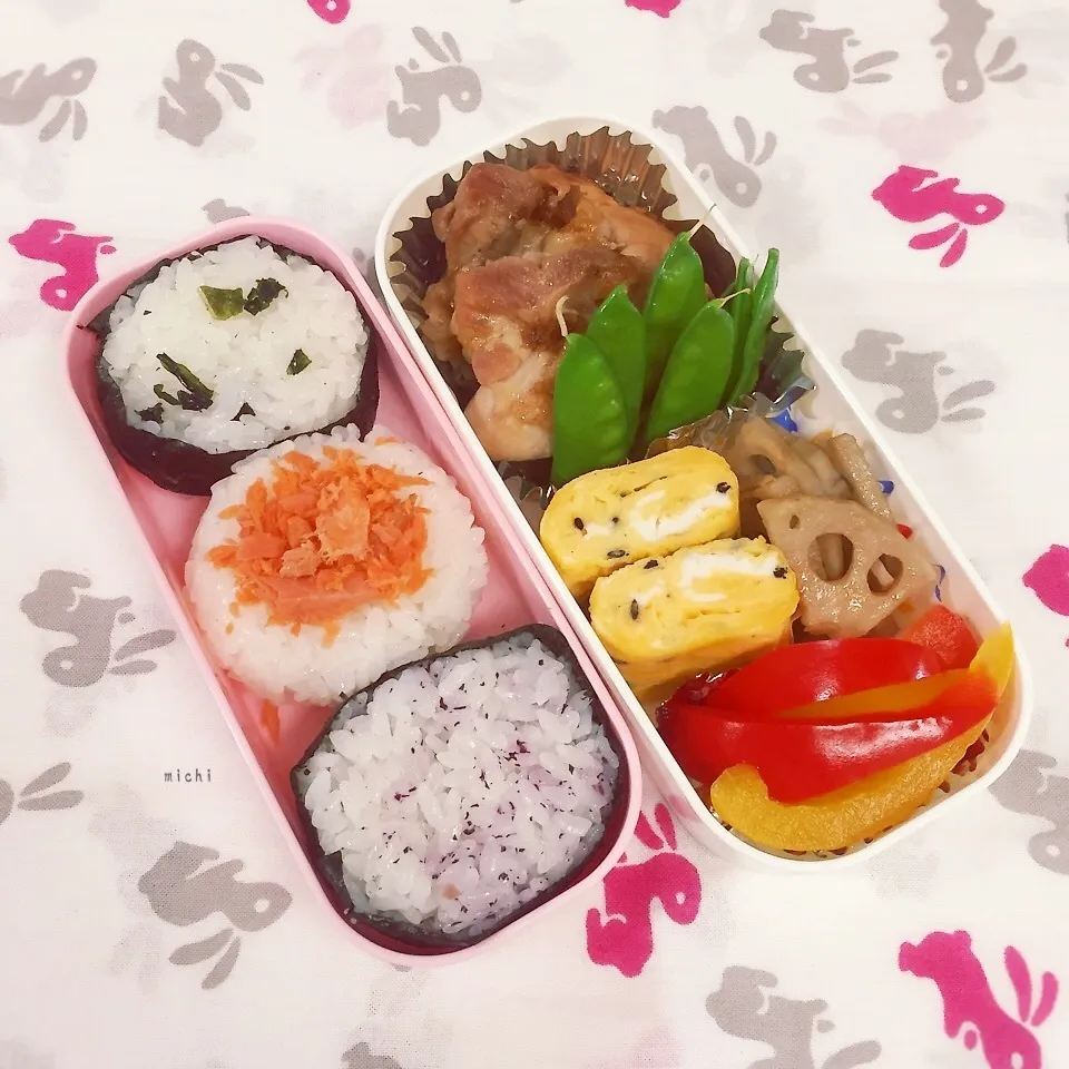 中２弁当♪|みちさん