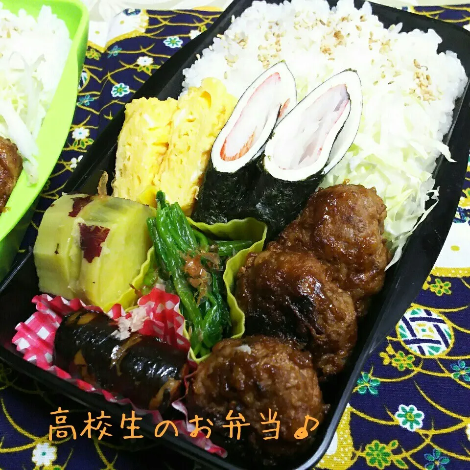 ハンバーグ弁当♪|ちびたまさん