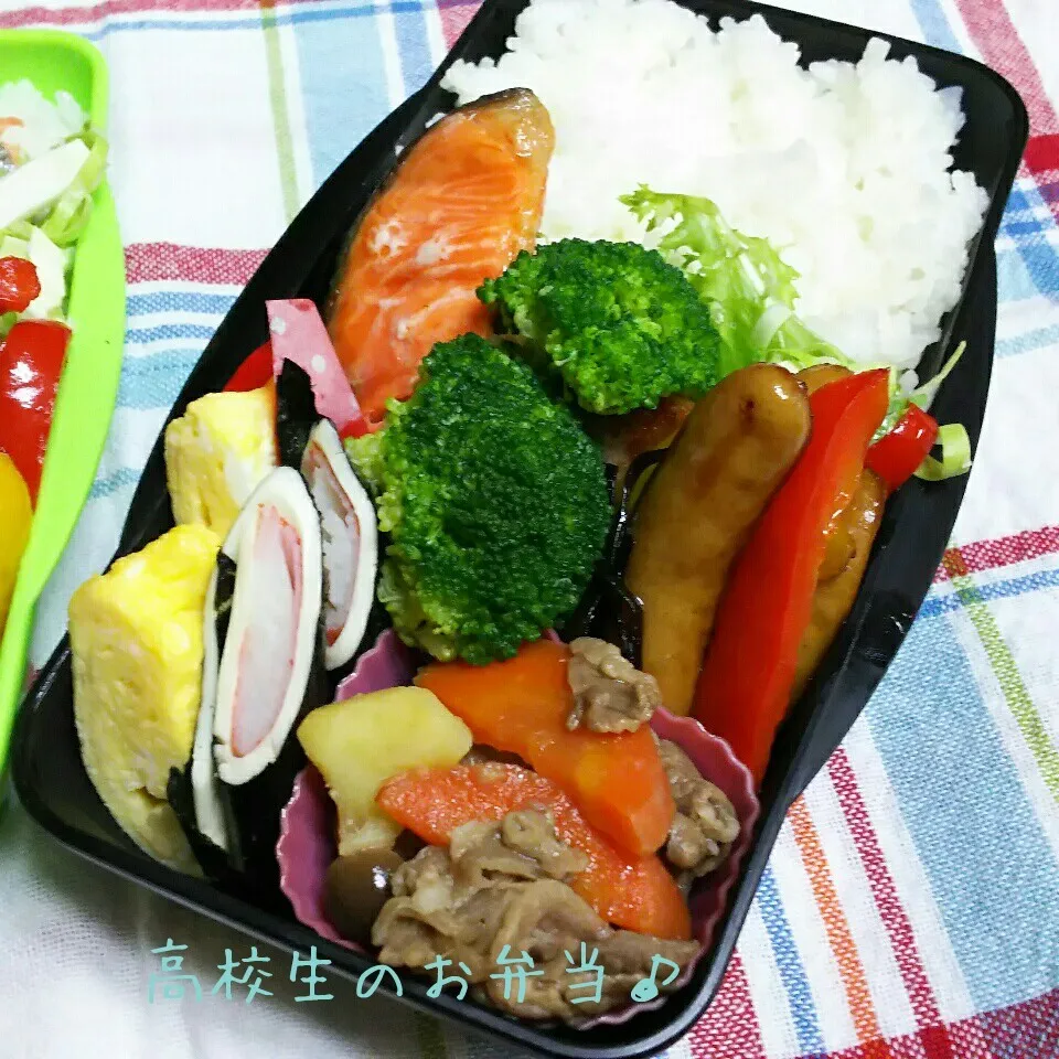 鮭弁当♪|ちびたまさん