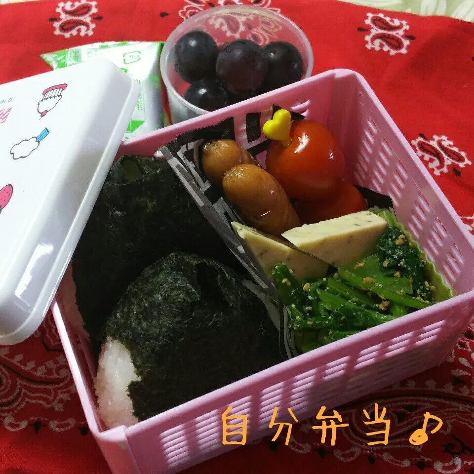 Snapdishの料理写真:おにぎり弁当♪|ちびたまさん