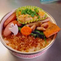 Snapdishの料理写真:今日のJD弁当☆|さくらんさん