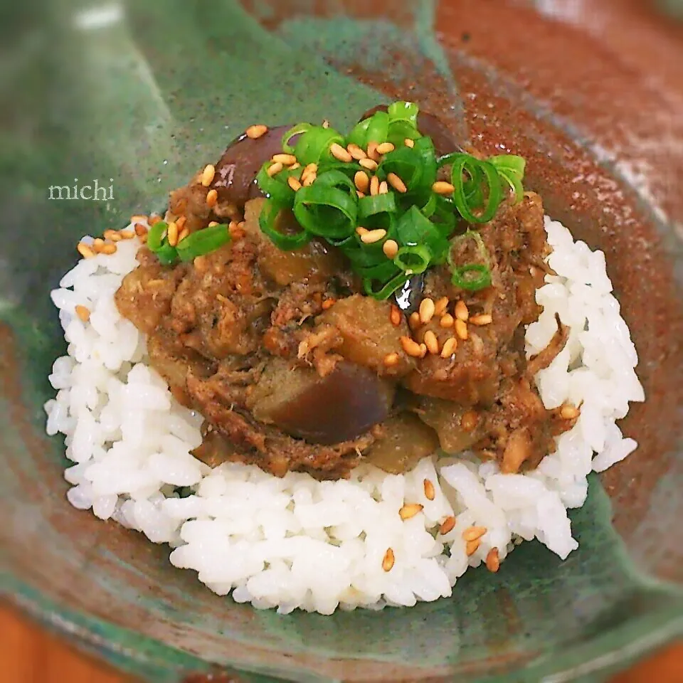 茄子の鯖缶煮♪|みちさん