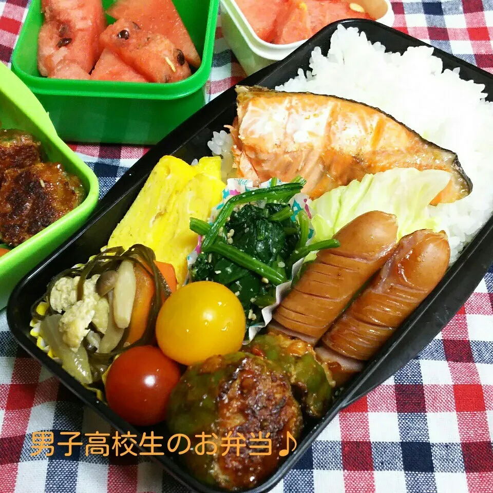 鮭弁当♪|ちびたまさん