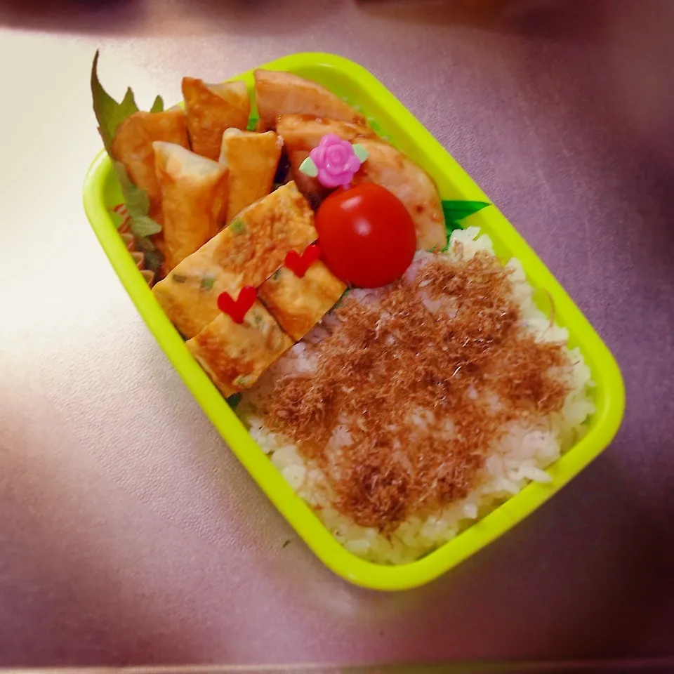 Snapdishの料理写真:今日のJK弁当★地味弁(汗|さくらんさん