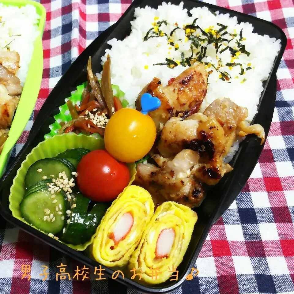 鶏塩麹焼き弁当♪|ちびたまさん