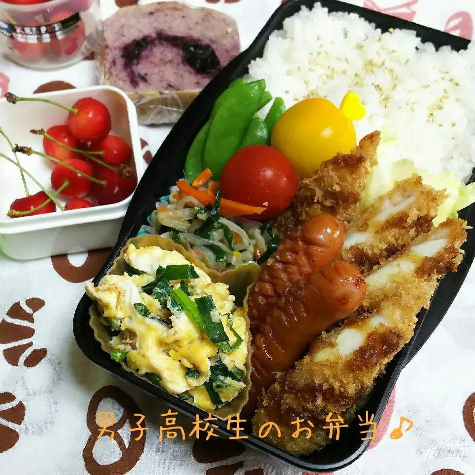 イカフライ弁当♪|ちびたまさん